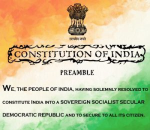 The Preamble to our constitution